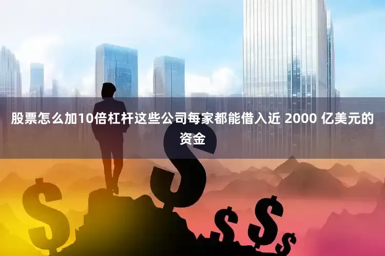 股票怎么加10倍杠杆这些公司每家都能借入近 2000 亿美元的资金