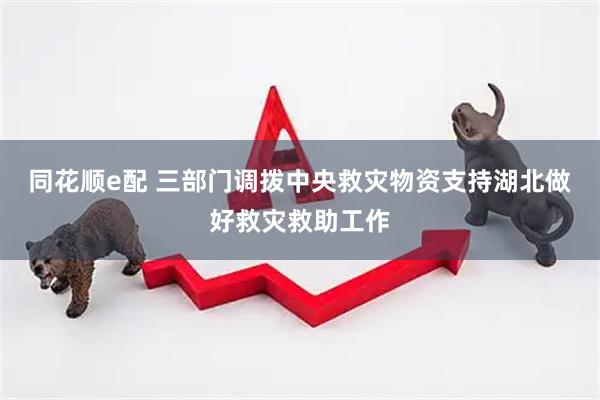 同花顺e配 三部门调拨中央救灾物资支持湖北做好救灾救助工作