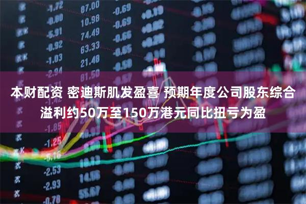 本财配资 密迪斯肌发盈喜 预期年度公司股东综合溢利约50万至150万港元同比扭亏为盈